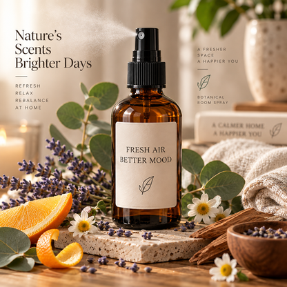 Arborvessa Amber Glass Room Fragranc Spray