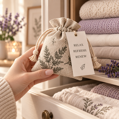 Arborvessa Linen Herbal Sachet