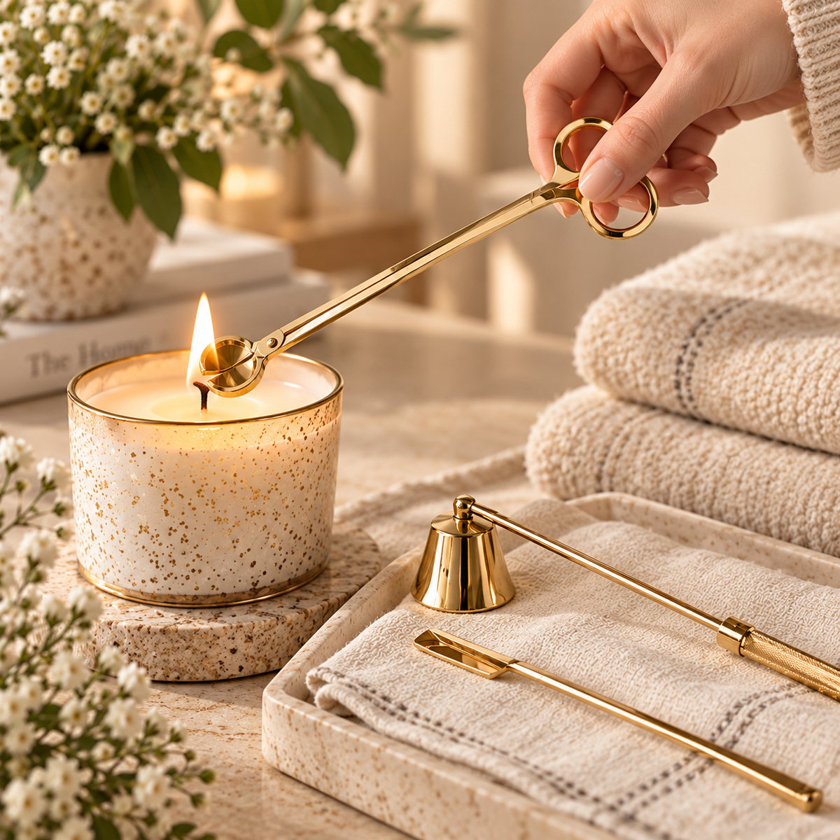 Arborvessa Golden Candle Care Set
